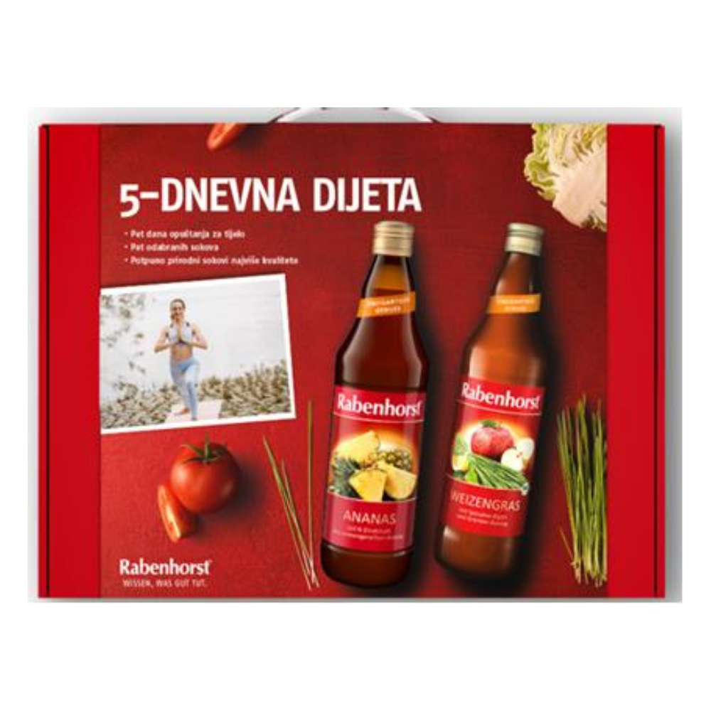 Rabenhorst 5-dnevna dijeta 5x750 ml