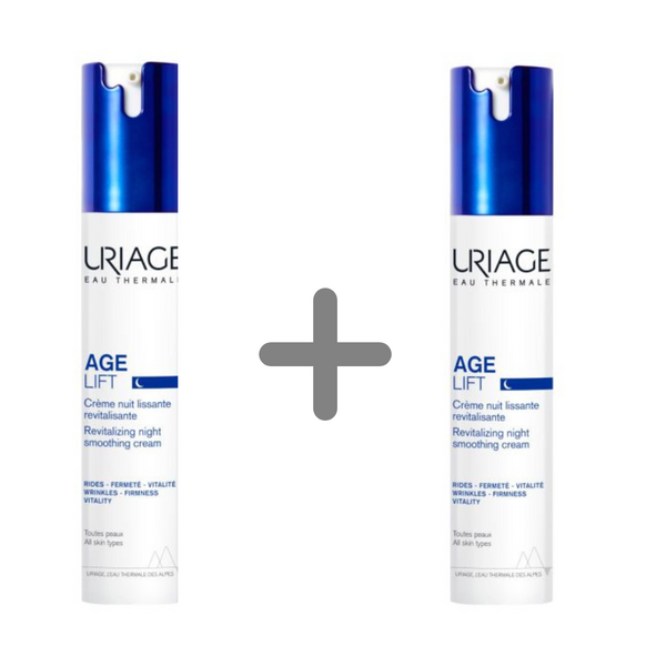 Uriage AGE LIFT revitalizirajuća zaglađujuća noćna krema 40 ml 1+1 GRATIS