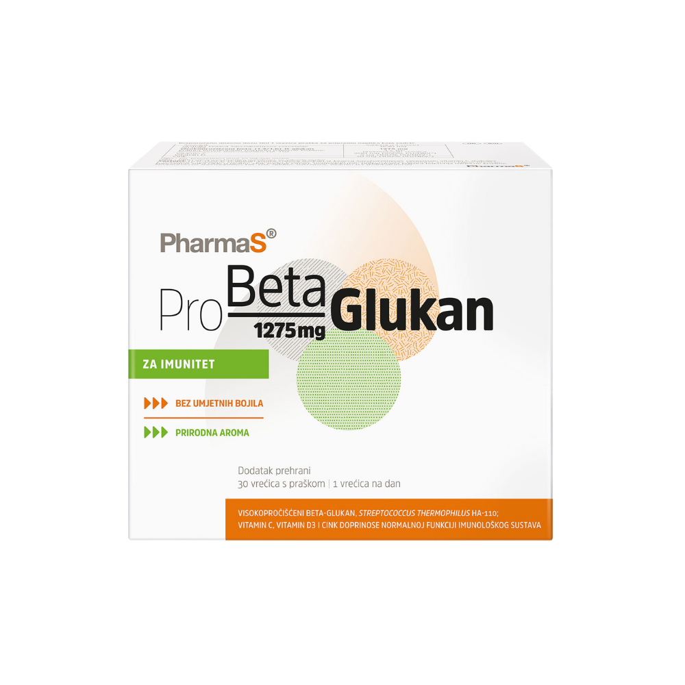 PharmaS Pro Beta Glukan 1275 mg 30 vrećica