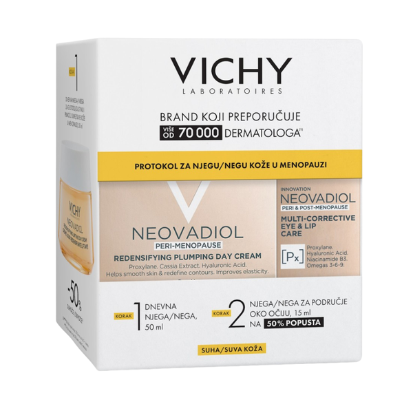 Vichy Neovadiol paket za njegu suhe kože u menopauzi PROMO