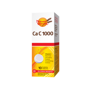 Natural Wealth Ca-C 1000 10 šumećih tableta
