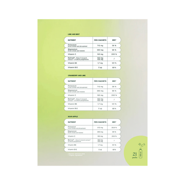 EQUA Recharge Tonic mix okusa 21 vrećica