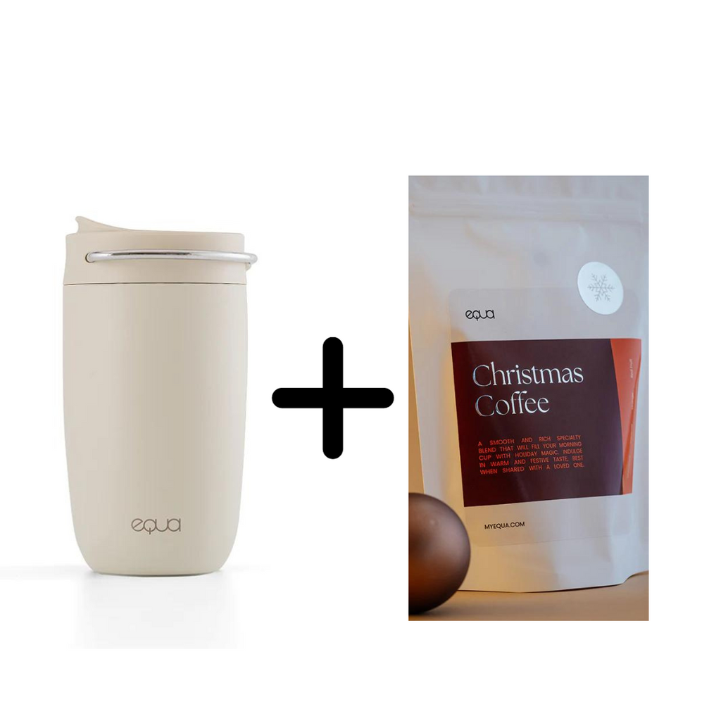 EQUA Cup Grey termo šalica 300 ml + Speciality kava