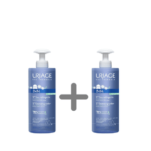 Uriage Bebe 1er Prva voda za čišćenje 500 ml 1+1 GRATIS (ROK:01/25)