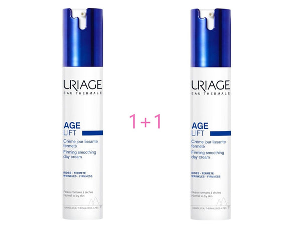 Uriage AGE LIFT učvršćujuća zaglađujuća dnevna krema 40 ml 1+1 GRATIS