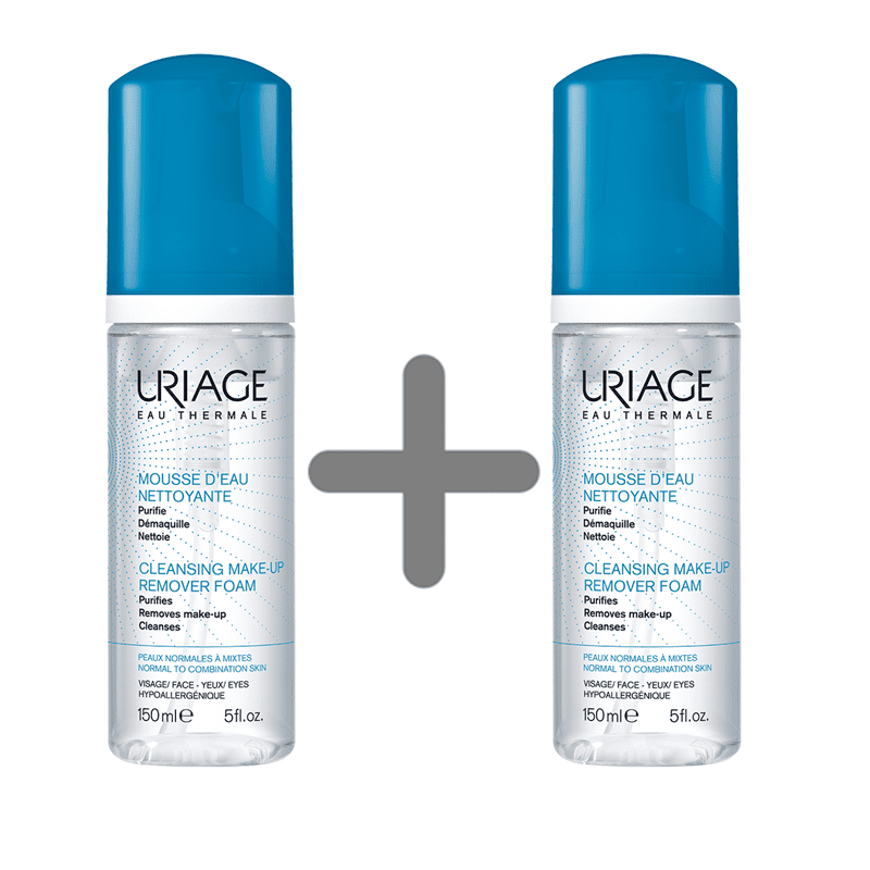 Uriage pjena za pranje lica 150 ml 1+1 GRATIS