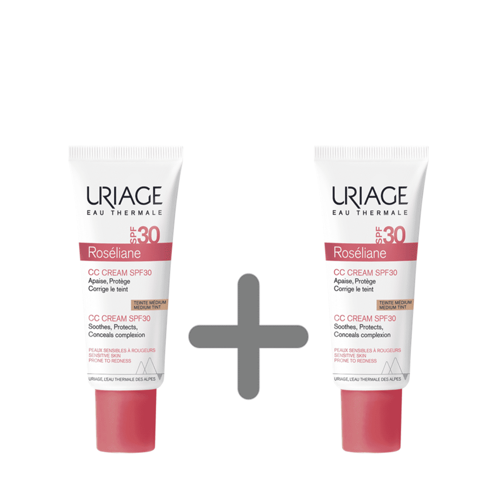 Uriage Roseliane CC krema SPF30 40 ml 1+1 GRATIS