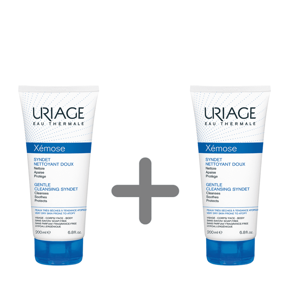 Uriage XEMOSE Sindet 200 ml 1+1 GRATIS