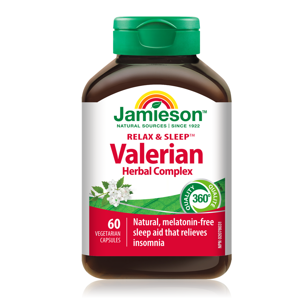 Jamieson Valerijana biljni kompleks 60 kapsula, dodatak prehrani