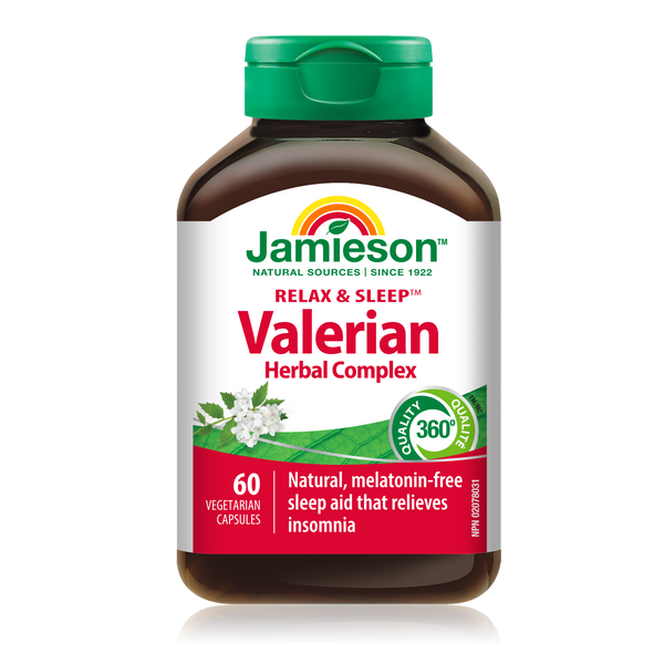 Jamieson Valerijana biljni kompleks 60 kapsula, dodatak prehrani
