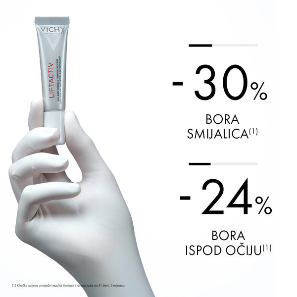 Vichy Liftactiv H.A. njega za učvršćivanje područja oko očiju 15 ml