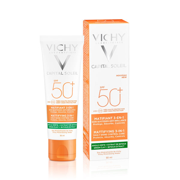 Vichy CAPITAL SOLEIL Matirajuća 3u1 njega SPF50+ 50 ml