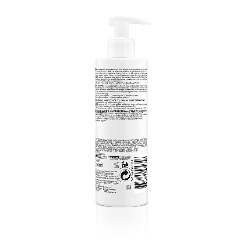 Vichy Dercos Densi-Solutions Šampon za tanku i slabu kosu 250 ml