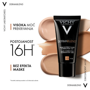 Vichy Dermablend korektivni tekući puder-nijansa 15 Opal 30 ml