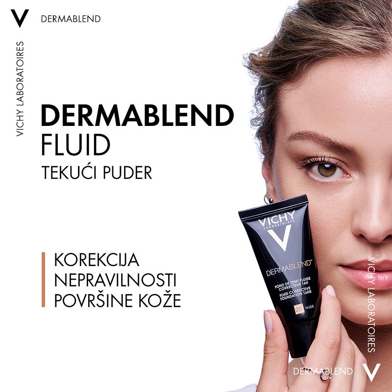 Vichy Dermablend korektivni tekući puder-nijansa 35 Sand 30 ml