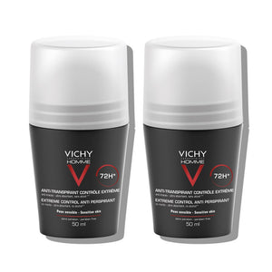 Vichy Homme Deo-Duo paket: Antiperspirant roll-on za zaštitu od znojenja do 72h