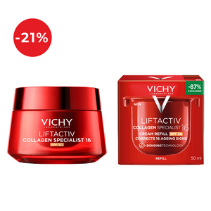 Vichy Liftactiv Collagen Specialist 16 SPF50 krema 50 ml + REFILL 50 ml