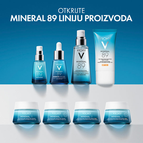 Vichy MINERAL 89 Protokol za intenzivno hidratiziranu i snažniju kožu za sve tipove kože