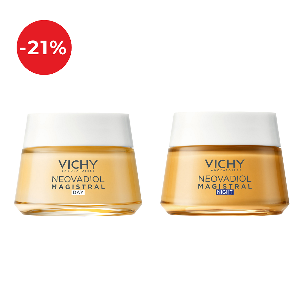 Vichy NEOVADIOL MAGISTRAL Obnavljajući protokol za punoću zrele kože (dnevna i noćna njega)