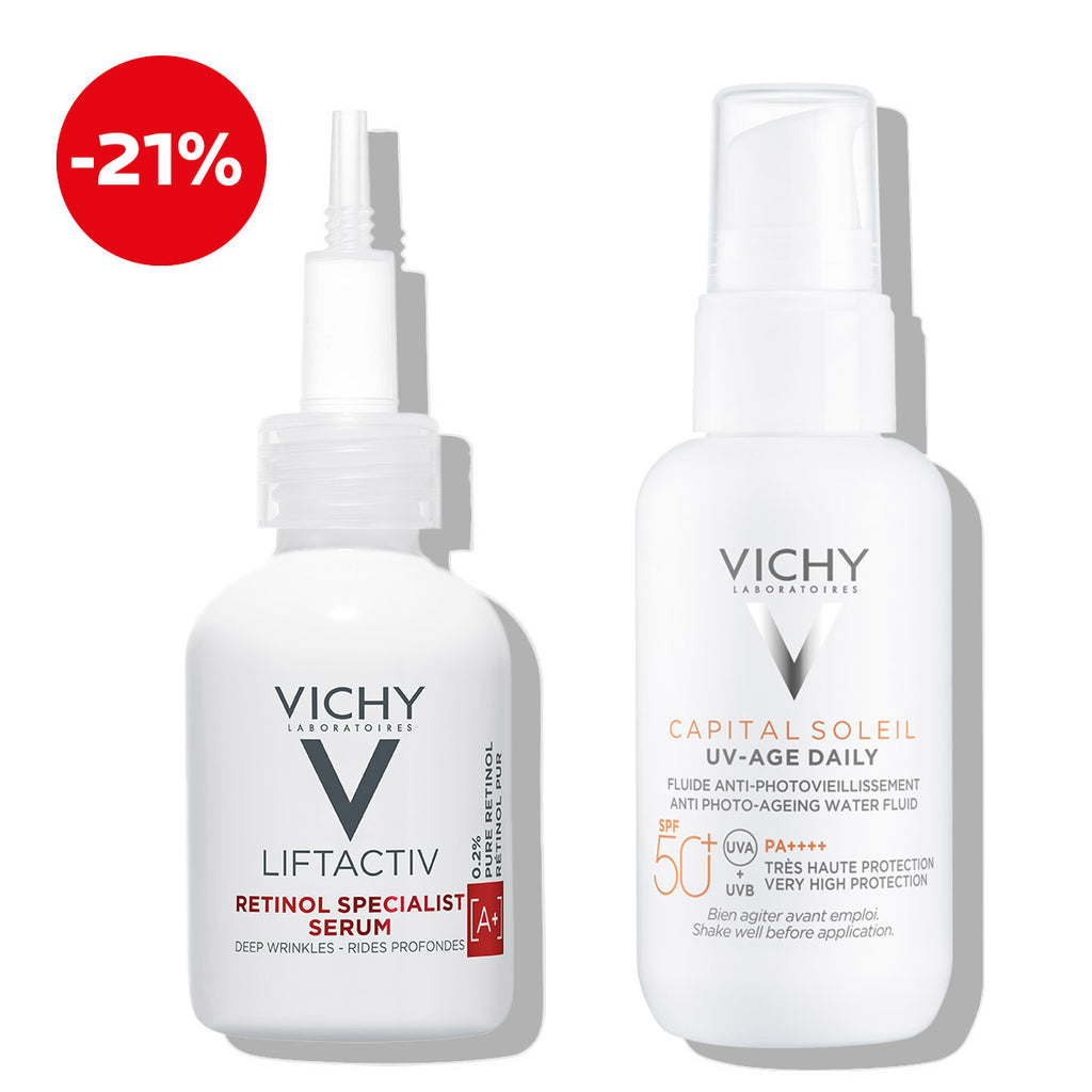 Vichy Retinol Protokol protiv izraženih bora i neujednačenog tena