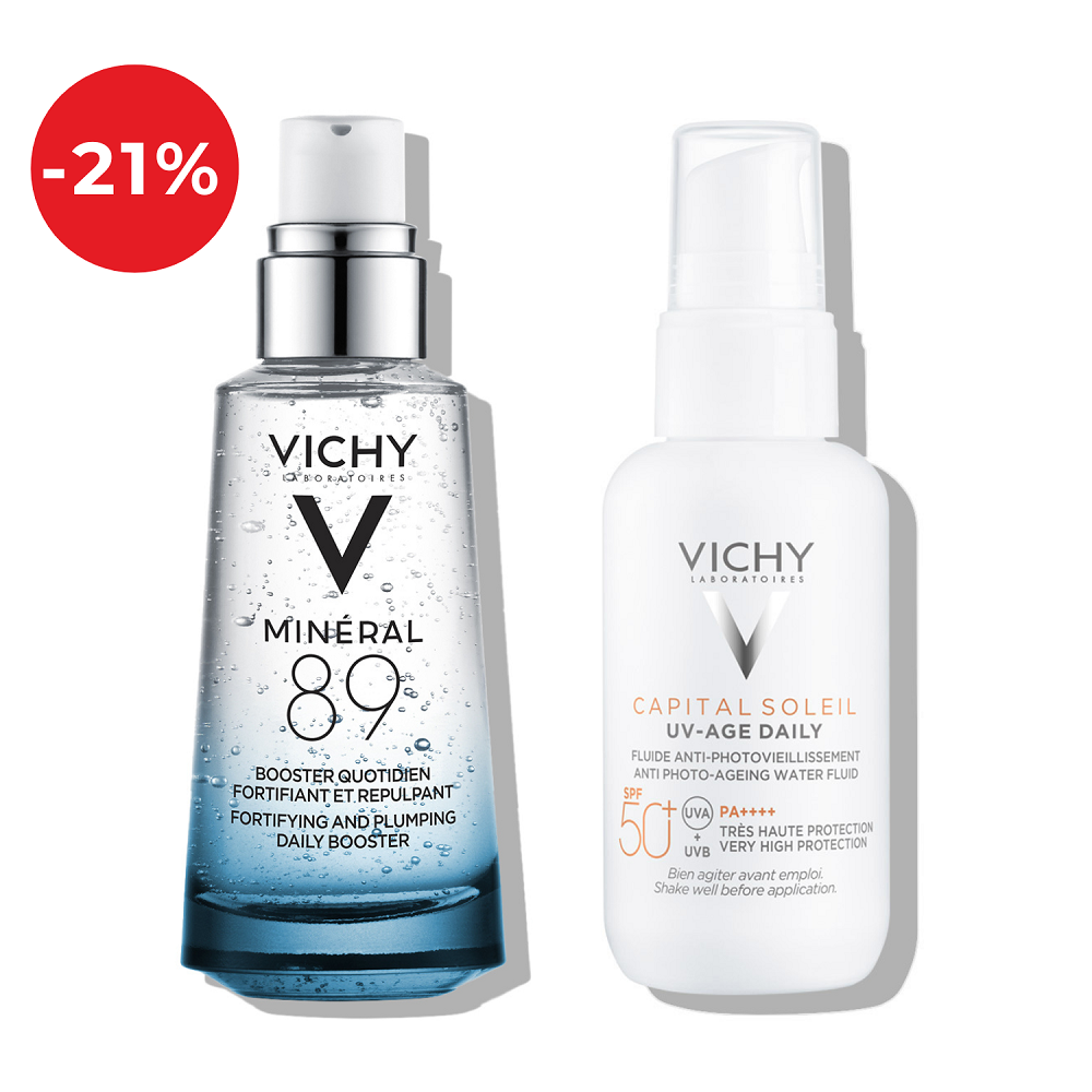 Vichy Mineral 89 & Capital Soleil ljetni hidratantni protokol