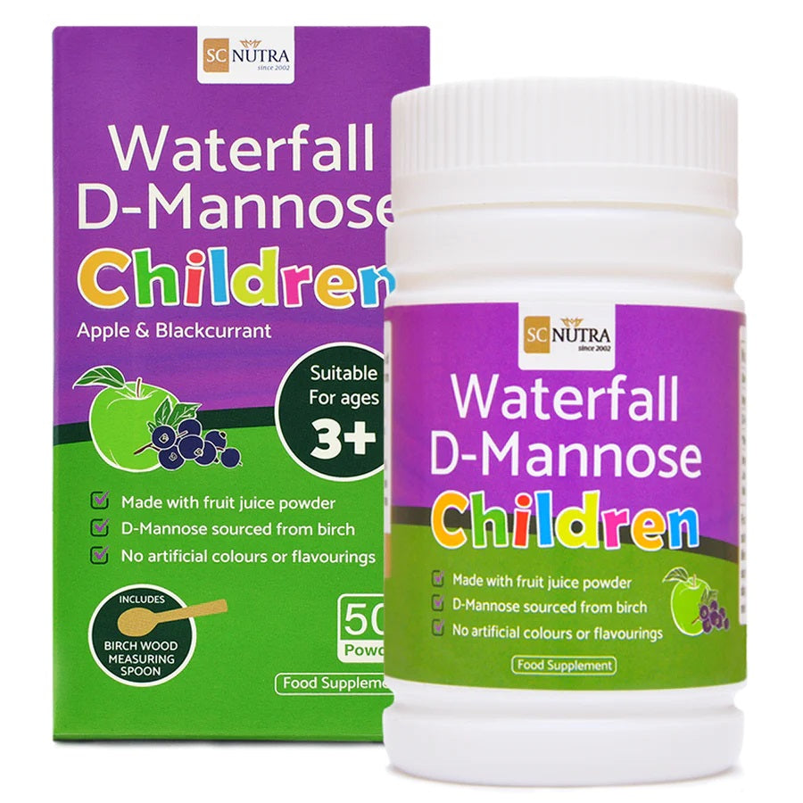 MondoPharm D-Manoza za djecu prah-jabuka i crni ribizl 50 g