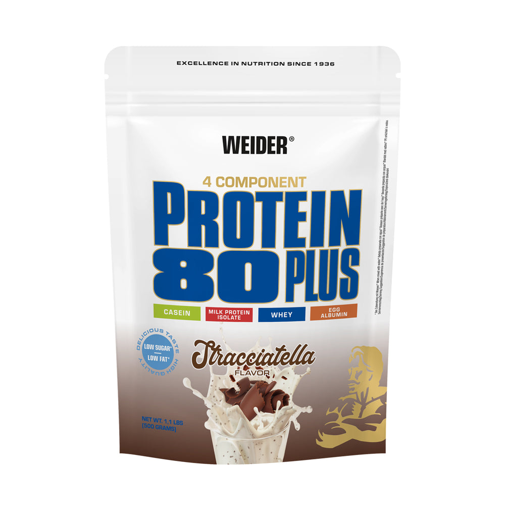 Weider Protein 80 plus stracciatella 500 g, dodatak prehrani