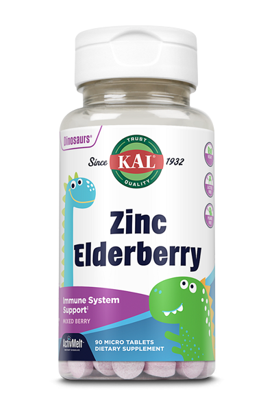 Kal Zinc Elderberry ActivMelt™  90 tableta