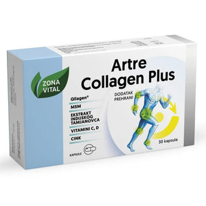 ZONA VITAL Artre Collagen Plus 30 kapsula, dodatak prehrani