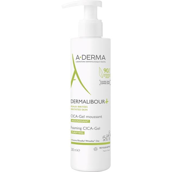 A-Derma Dermalibour Pjenušavi CICA gel 200 ml