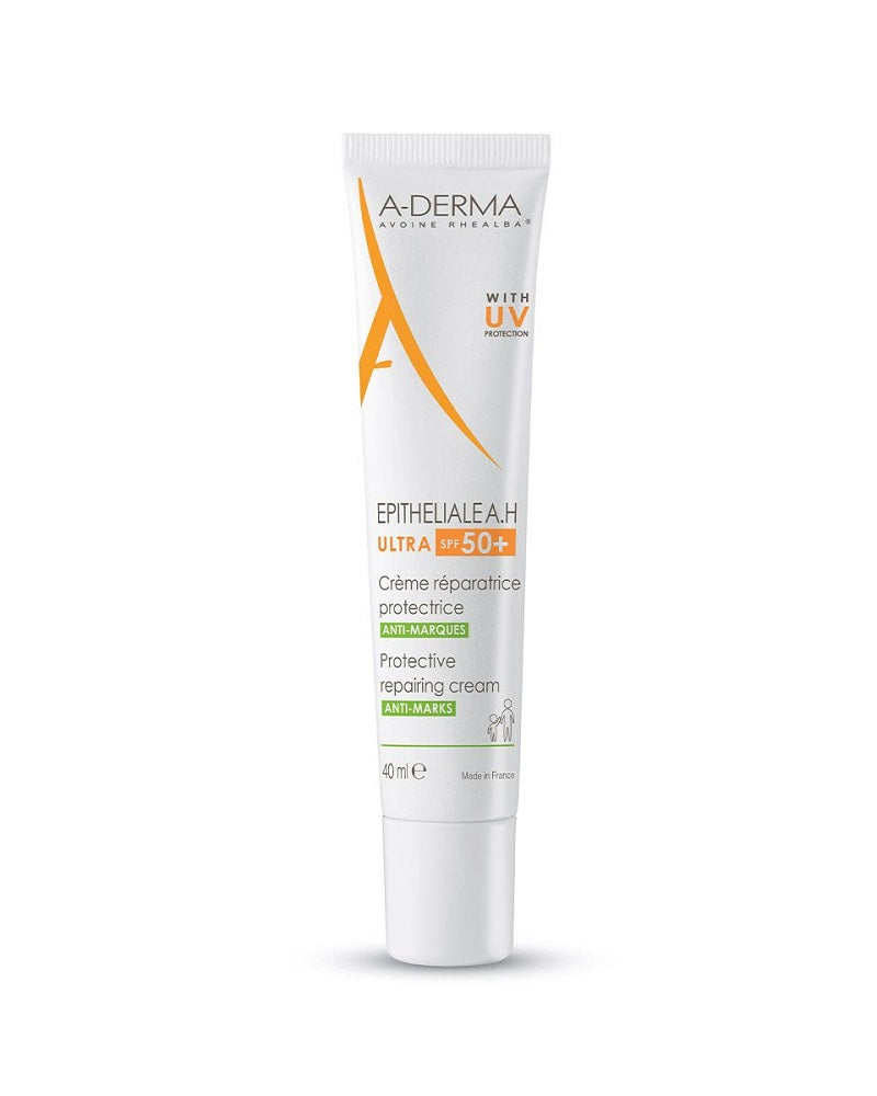 A-Derma Epitheliale ULTRA REPAIR SPF 50+ obnavljajuća krema protiv tragova 40 ml