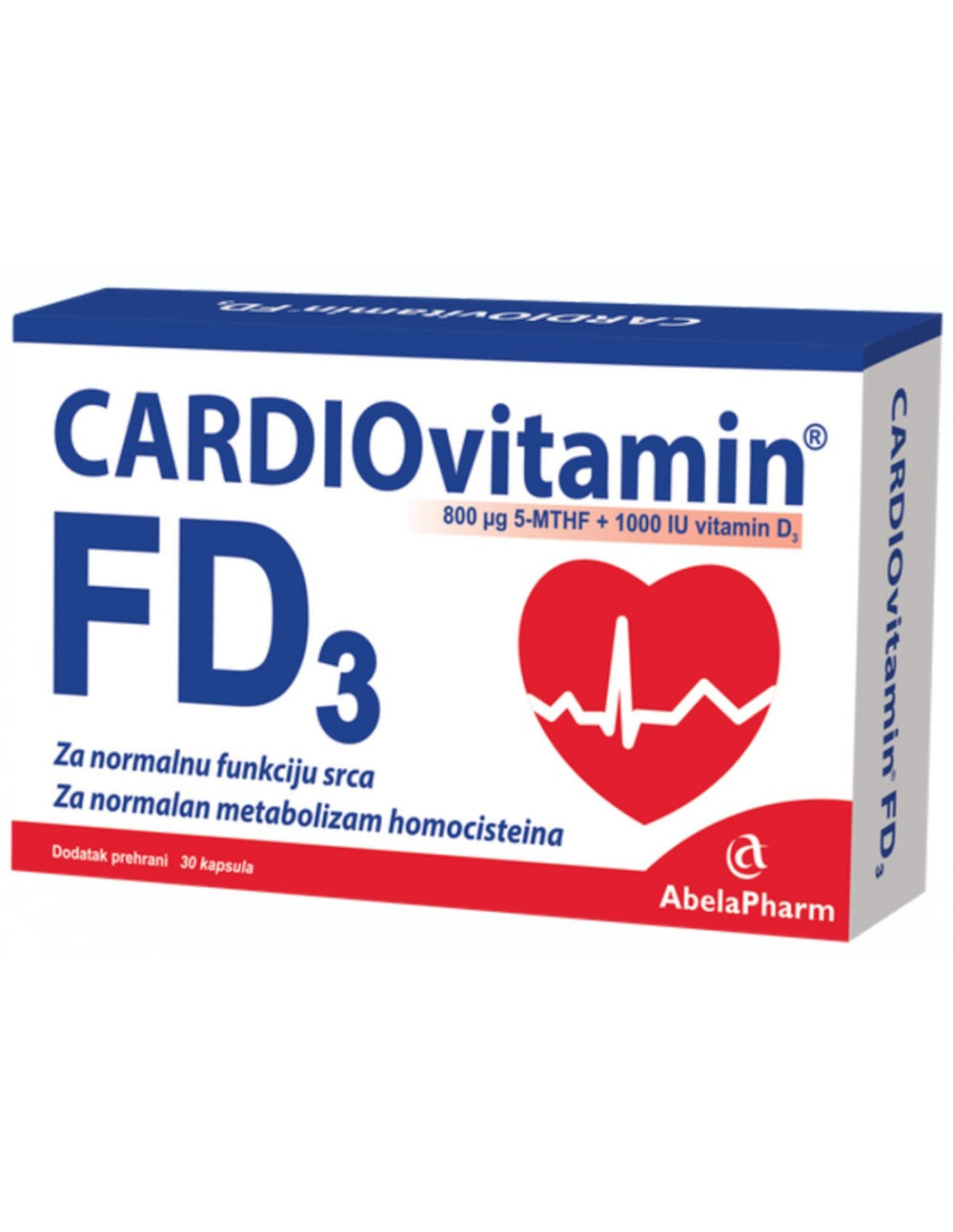 Abela Pharm Cardiovitamin FD3 30 kapsula