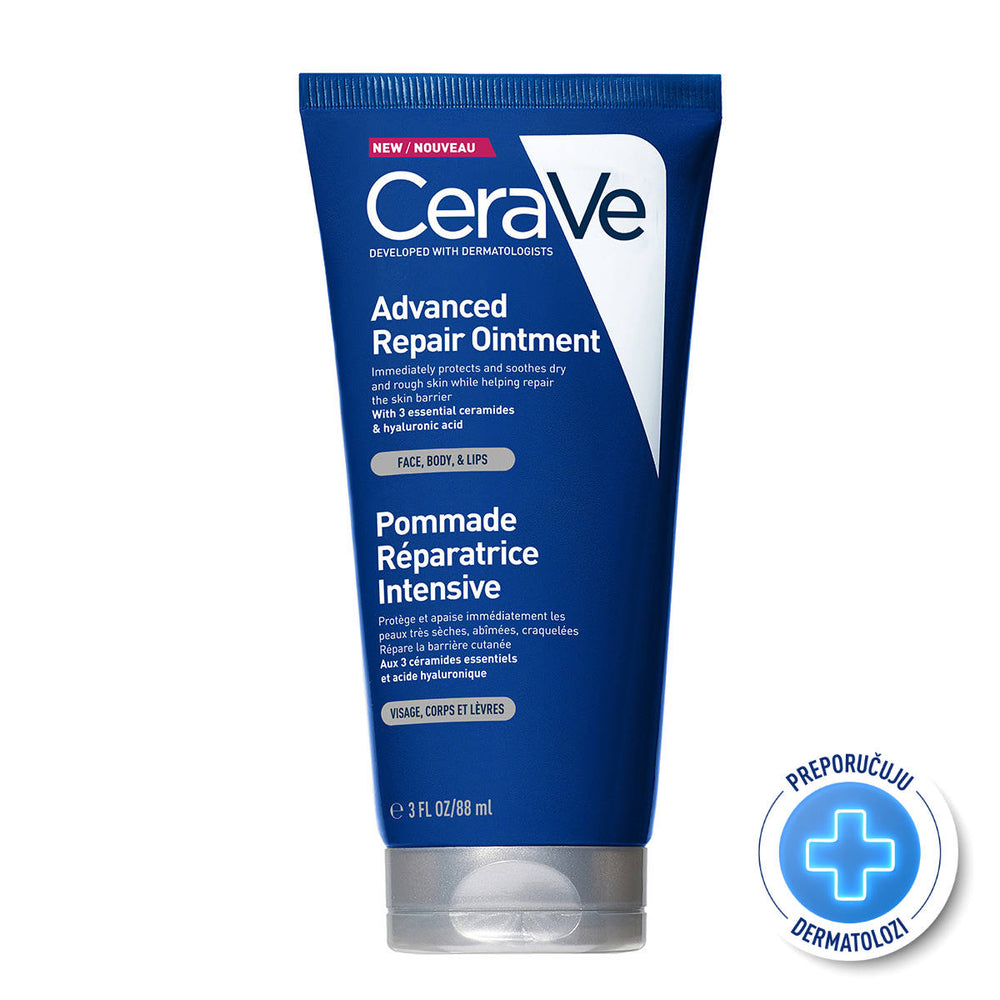 CeraVe Napredna obnavljajuća mast za obnovu suhe i grube kože 88 ml