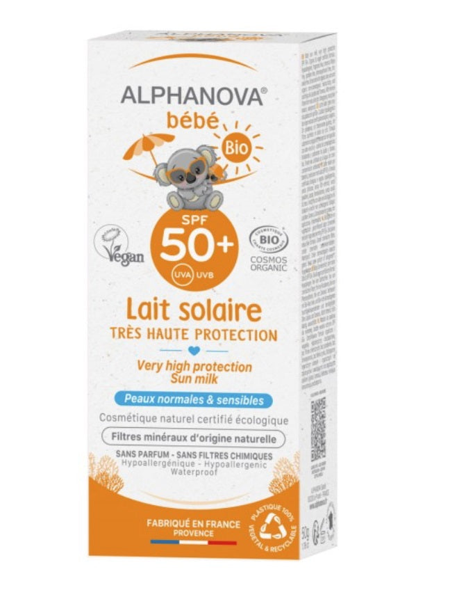 Alphanova Sun Baby krema SPF50+ 50g