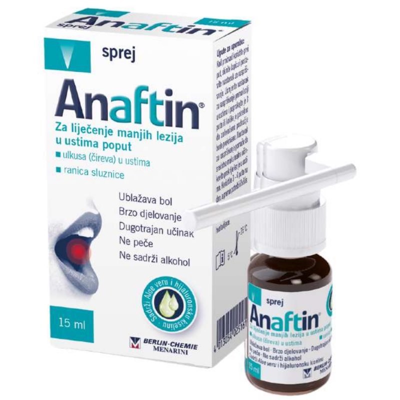 Anaftin® sprej za afte 15 ml