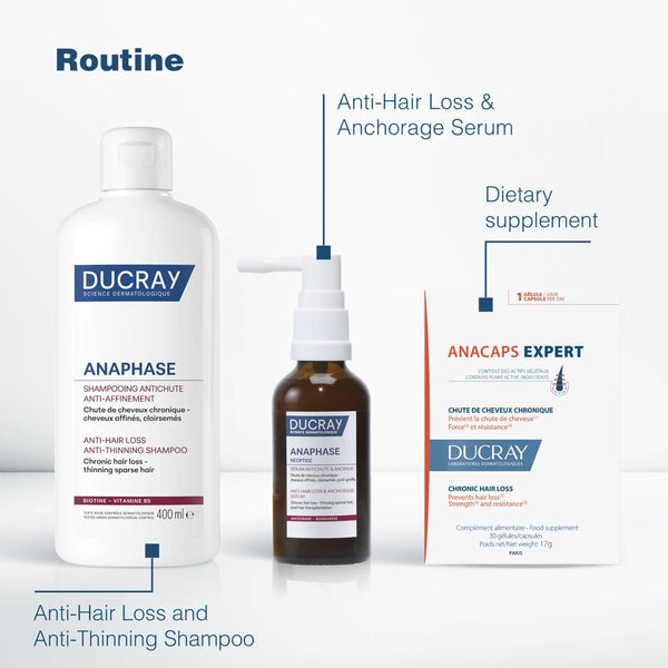 Ducray Anaphase Chronic šampon protiv ispadanja kose 400 ml