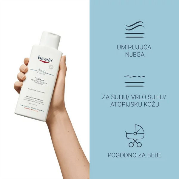Eucerin AtopiControl losion 12% Omega 250 ml