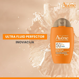 Avene Vrlo visoka zaštita Ultra fluid tonirani SPF50+ 50 ml
