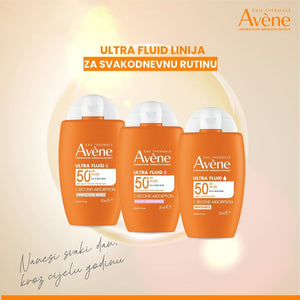 Avene Vrlo visoka zaštita Ultra fluid tonirani SPF50+ 50 ml
