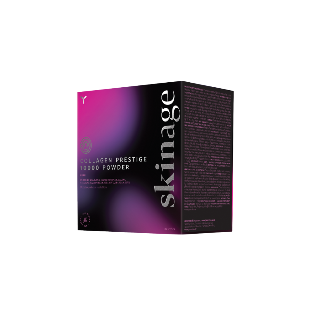 Yasenka skinage COLLAGEN PRESTIGE 10000, prah 20 vrećica