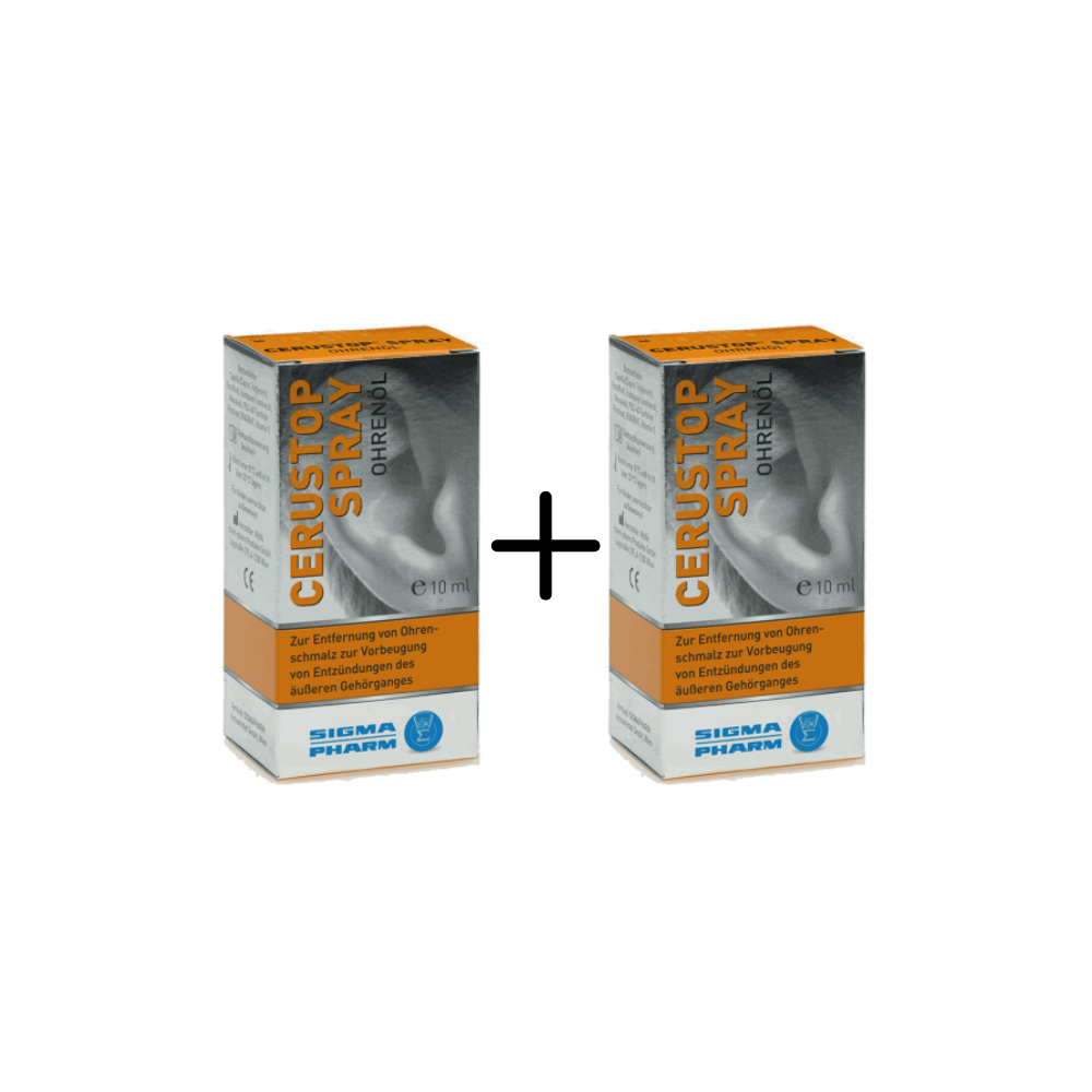 Cerustop sprej za uho 10 ml 1+1 GRATIS