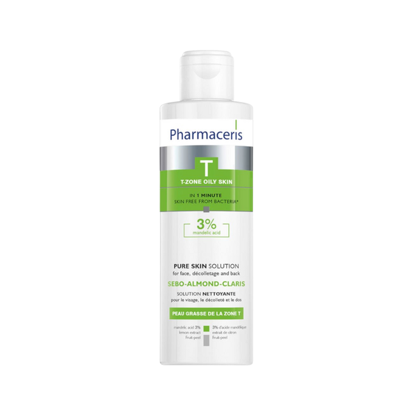 PHARMACERIS T sebo almond claris otopina 190ml