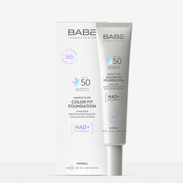 BABÉ Solar Make-up fluid color fit SPF50 40ml