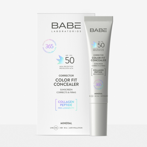 BABÉ Solar Make-up fluid color fit korektor SPF50 12ml