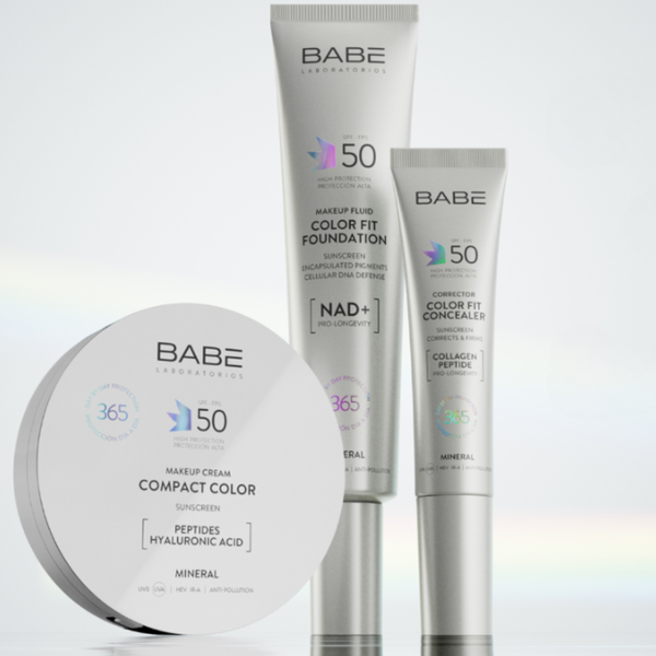 BABÉ Solar Make-up fluid color fit korektor SPF50 12ml