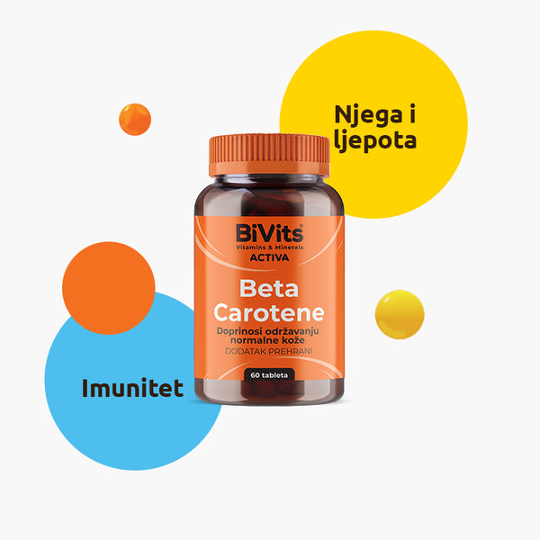 BiVits Beta-Carotene 60 tableta
