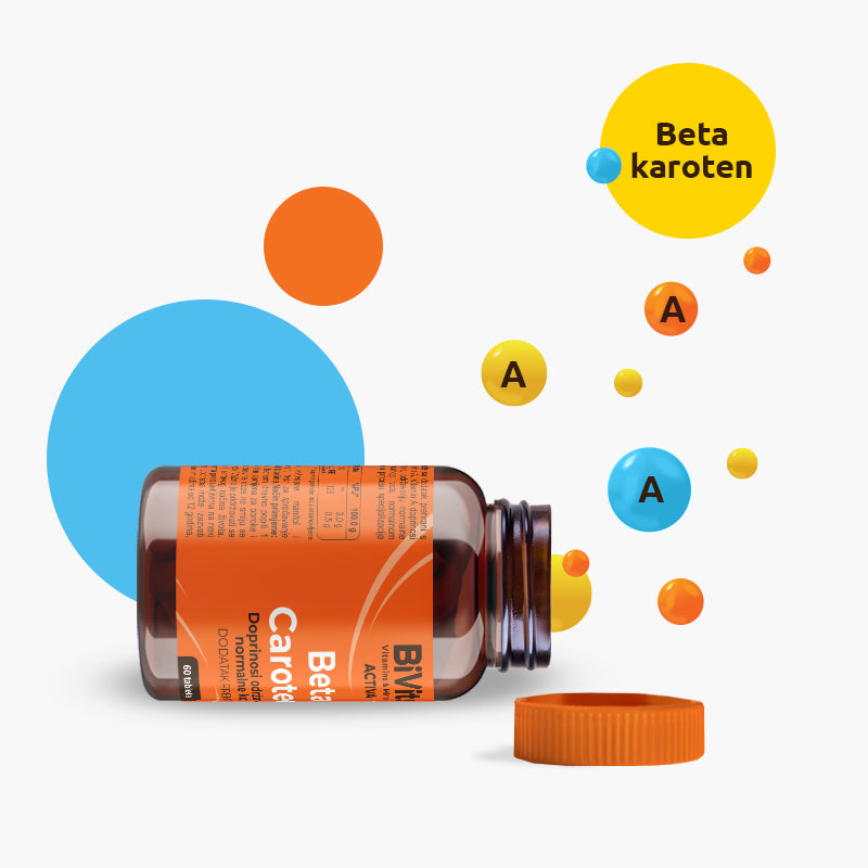 BiVits Beta-Carotene 60 tableta