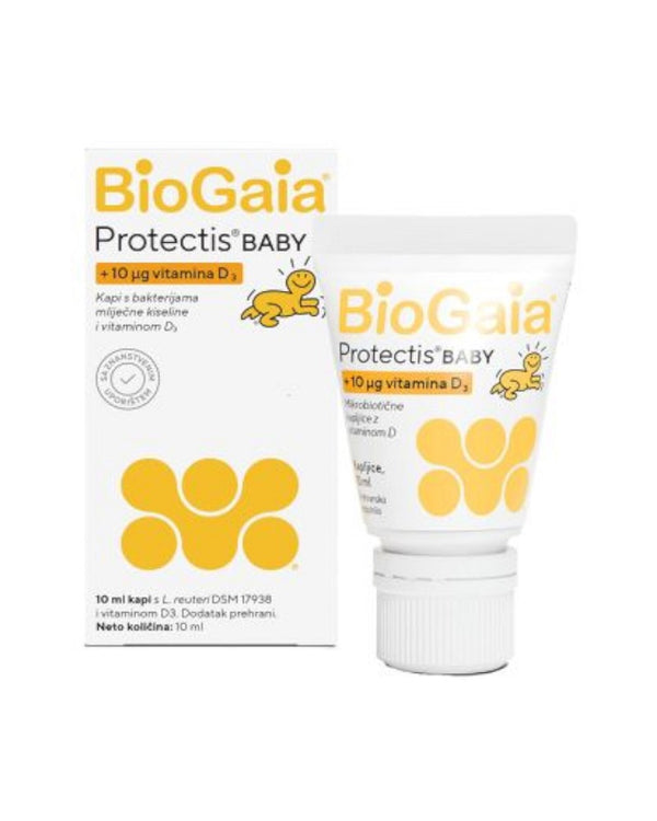 BioGaia Protectis Baby kapi s Vitaminom D3 10ml, dodatak prehrani