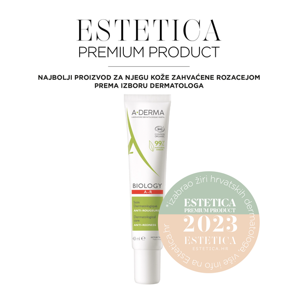 A-Derma Biology AR dermatološka njega protiv crvenila 40 ml