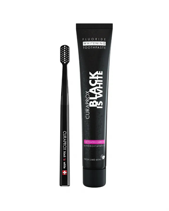 Curaprox Black is White set